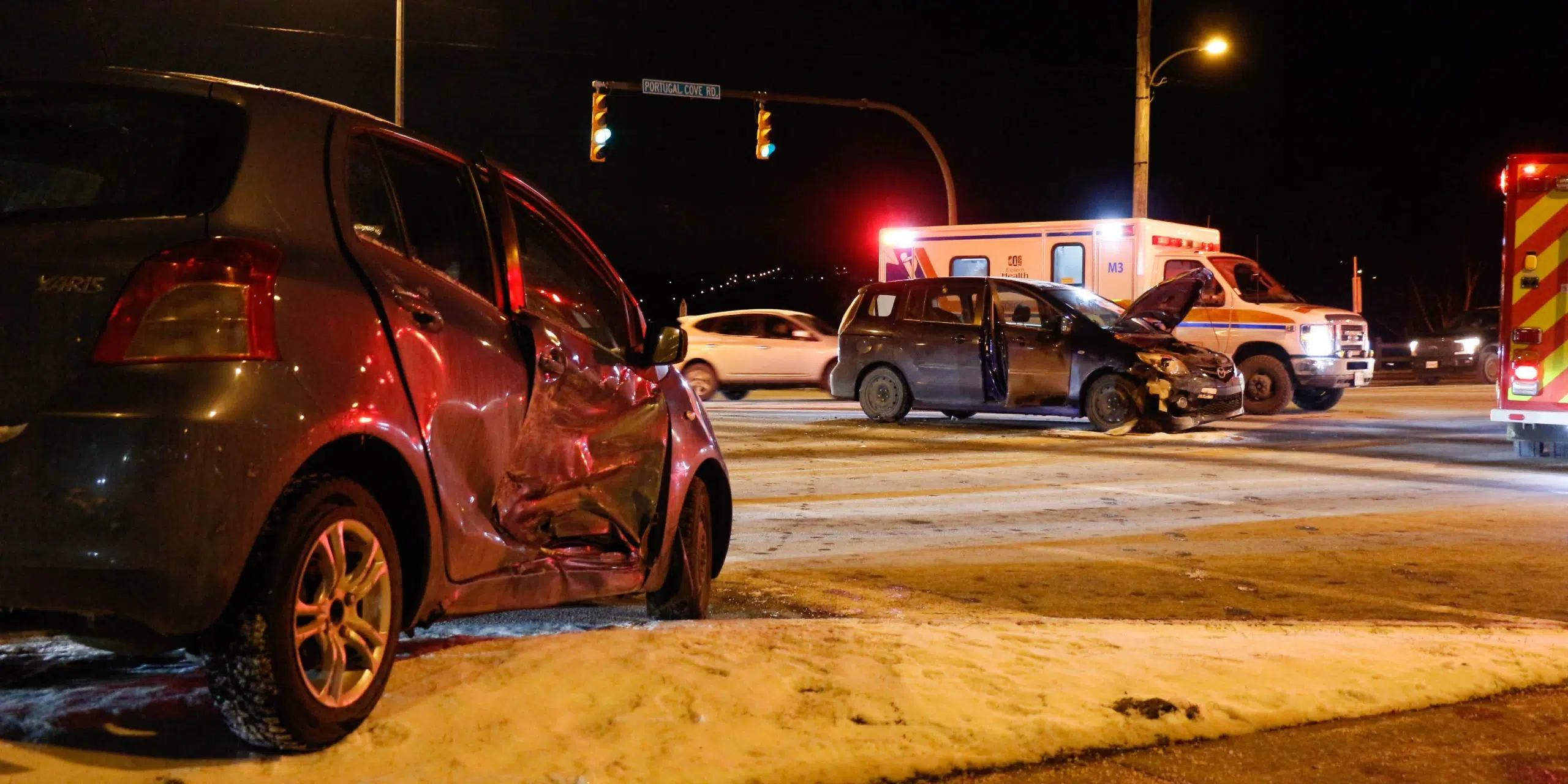 Parkway Crash Leaves One in Hospital