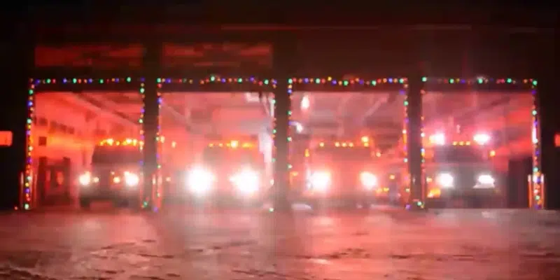 Gander Fire & Rescue Puts on Viral Christmas Display