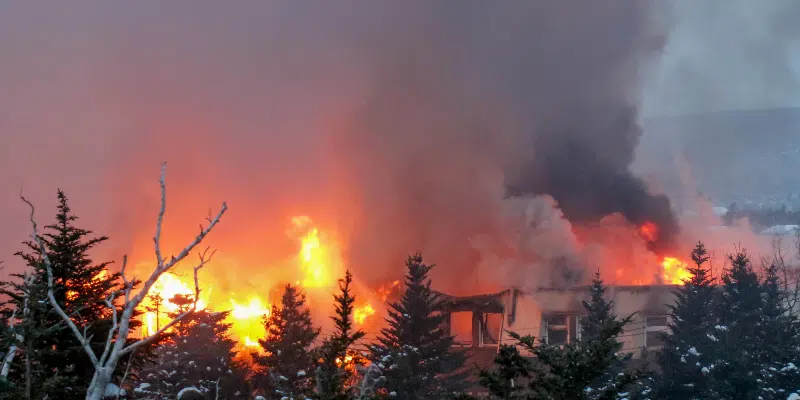 Local Fire Fighters Warn Smoke from Hotel Fire Highly Dangerous