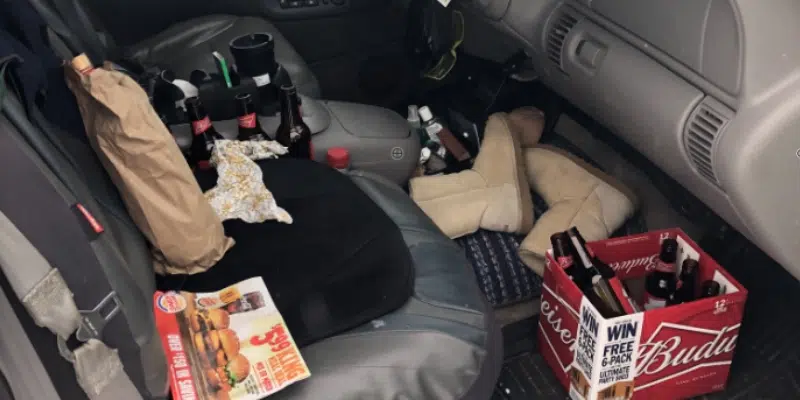 Ontario Man Caught Driving Impaired, Police Find Open Bottles of Beer in Vehicle