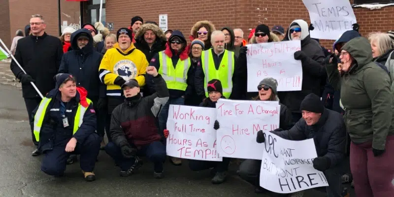 CUPW Demonstration Sends Warning About Erosion of Permanent Jobs
