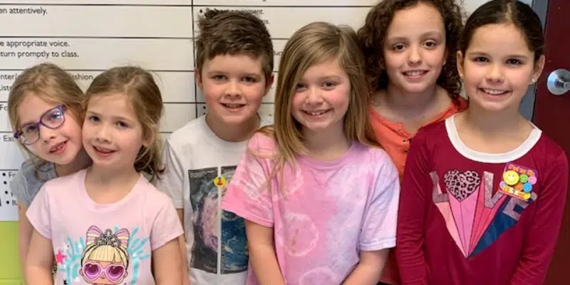 Beachy Cove Elementary Celebrates Shared Birthday of a Trio of Twins