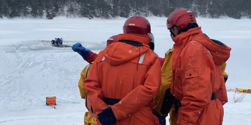 "No Ice is Safe Ice": Officials Highlight Risk of Falling Through Ice at Staged Rescue