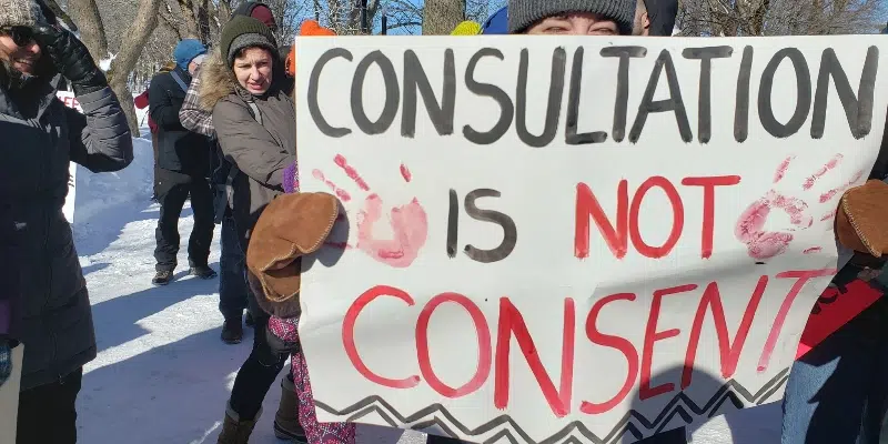 What Constitutes Consent Highlighted  Wet'suwet'en Solidarity Rally