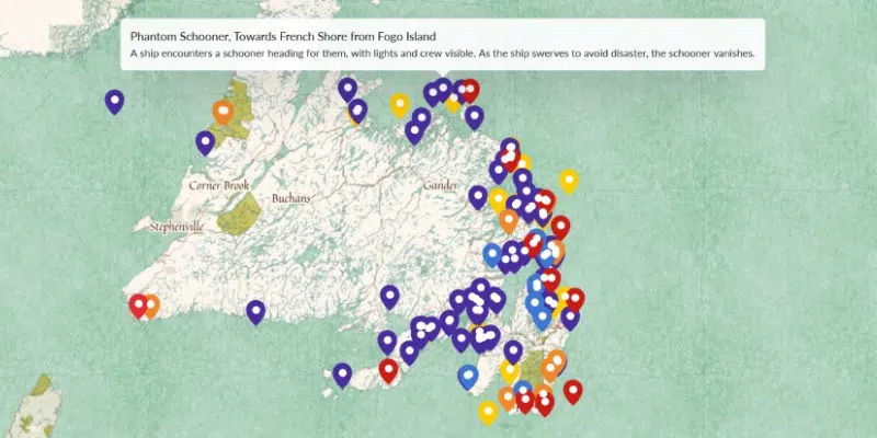 Spirits of the Sea: Folklore Student Mapping Ghost Ships of NL