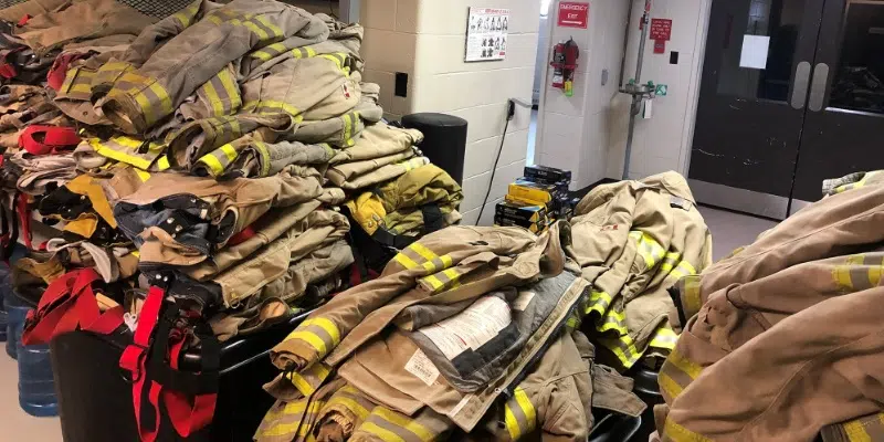 Marine Institute Provides Gloves, Firefighting Suits to Aid First Responders