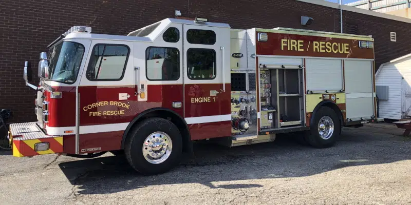 Corner Brook Fire Department Welcomes New Custom-Built Truck