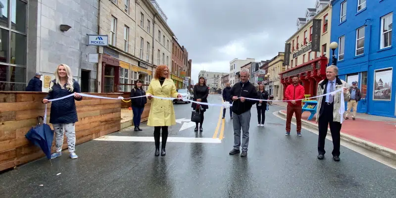 St. John's Officially Opens Water Street Pedestrian Mall