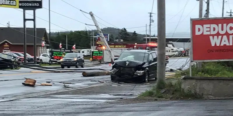 Vehicle Collision in Bay Roberts Closes Down Conception Bay Highway