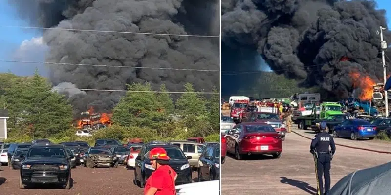 Scrapyard Fire in Burin Not Suspicious: RCMP