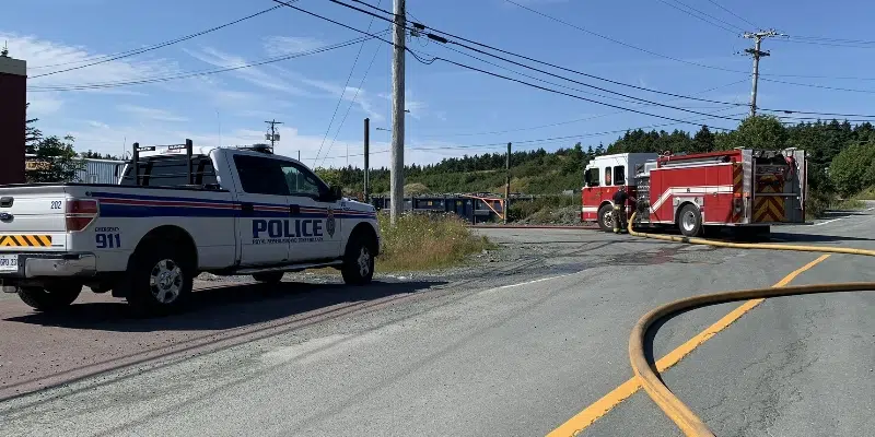 Crews Respond to Commercial Structure Fire Near Robin Hood Bay