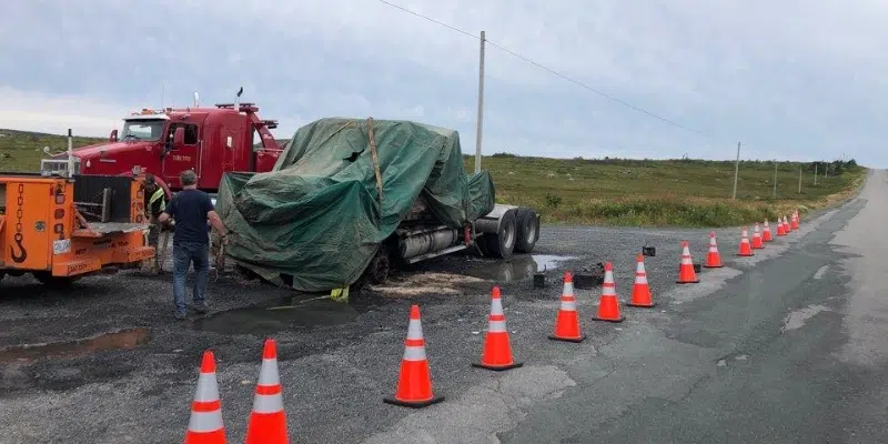 No Injuries Following Truck Fire on Witless Bay Line