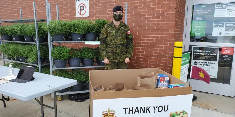 Soldiers Deployed as Part of 'Operation Replenish' Food Drive