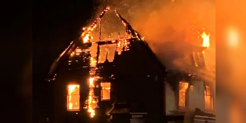 Ashbourne House in Twillingate Destroyed by Fire