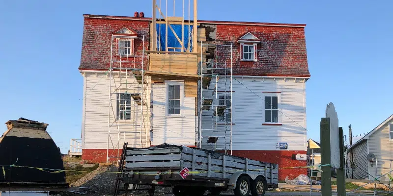 Renovations Finally Underway at Historic Greenspond Courthouse