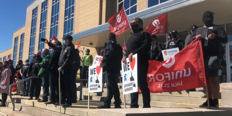 Fears for Future of Industry on Display at Oil and Gas Rally at Confederation Building