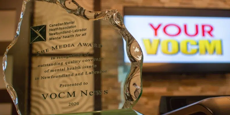 VOCM Receives Media Award for Coverage of Mental Health Issues