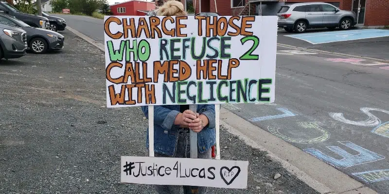 Protests in Clarenville Call for Charges in Drug Overdose Death