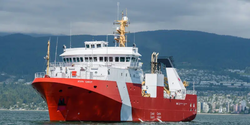 New Fisheries Science Ship 'John Cabot' on Her Way Home