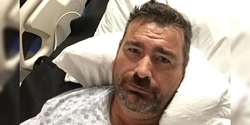 Turning No Laughing Matter to Comedy Set Piece: Comedian Pressing on Following Stroke