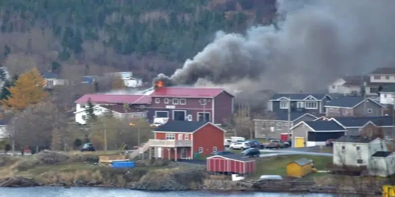 Uncertain Times for Smoke-Damaged La Scie Library