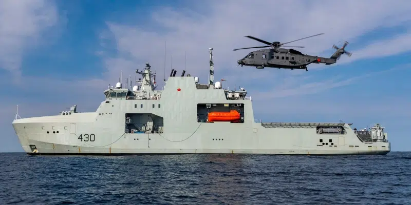 New Canadian Naval Vessel Stopping by Newfoundland Waters