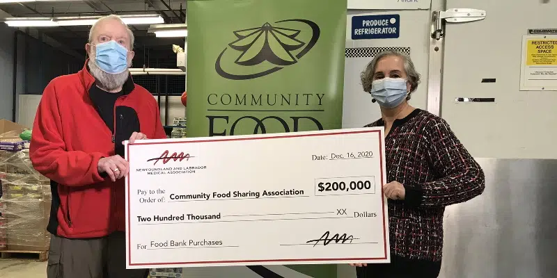 Community Food Sharing Association Receives Single Largest Donation
