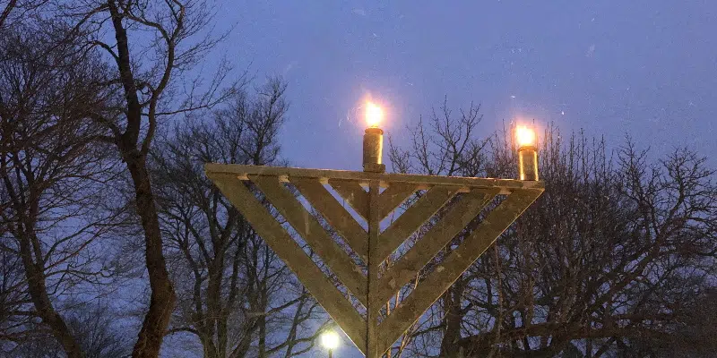 Local Jewish Community Celebrating Hanukkah