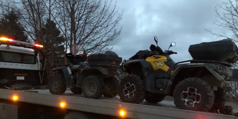 RCMP Seizes 5 ATVs in Harbour Grace Area