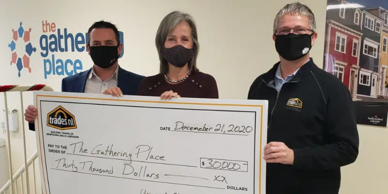 Trades NL Donates $30,000 to the Gathering Place