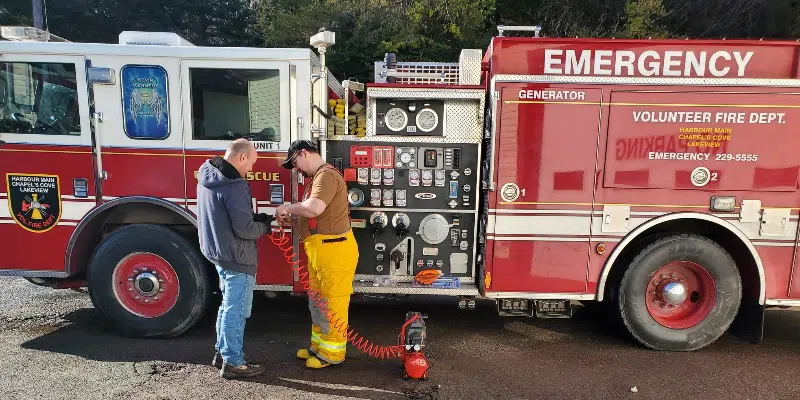 New Fire Truck Now in Service for Harbour Main-Chapels Cove-Lakeview