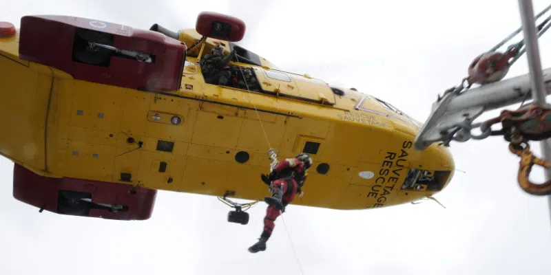 103 Search and Rescue Squadron Conducting Training Near Deer Lake