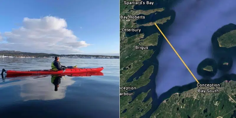 Kelligrews Man to Kayak From Conception Bay South to Port De Grave in Support of Candlelighters NL