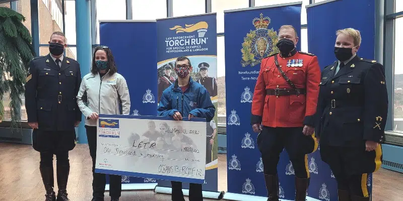 RCMP Law Enforcement Torch Run Raises $1,000 for Special Olympics