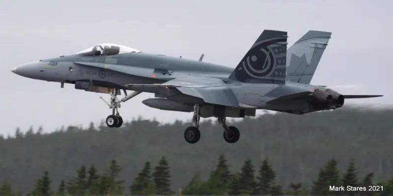 Canadian Forces Fighter Jet Fly-by Leaves Parts of the Avalon Abuzz