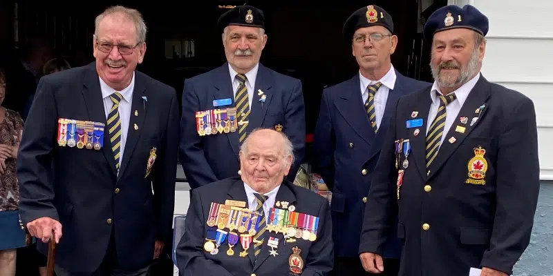 Royal Canadian Legion Celebrates WWII Veteran's 100th Birthday