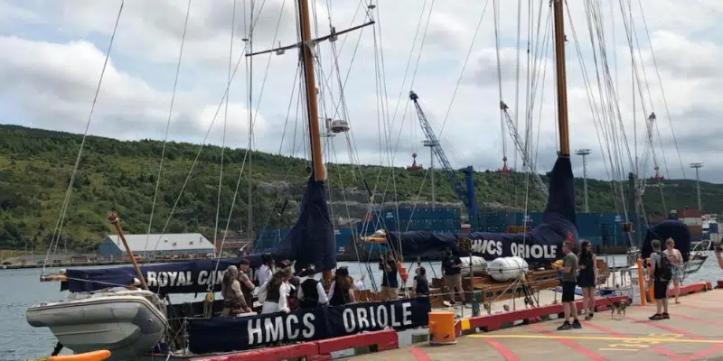 Century-Old HMCS Oriole Arrives in St. John's Harbour