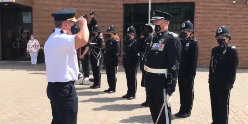 RNC Gives Final Salute to Chief Joe Boland on Day of Retirement