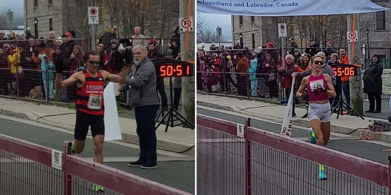 Colin Fewer and Kate Bazeley Victorious in 2021 Tely 10 Race