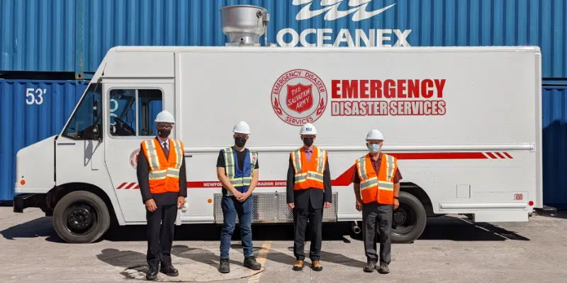 Salvation Army Emergency Disaster Services Mobile Unit to Service West Coast