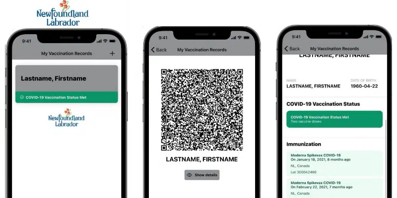 NLVaxPass QR Codes Available for Those with Medical Exemption