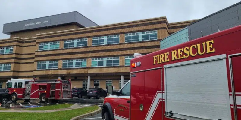 Emergency Crews Respond to Fire at Waterford Valley High