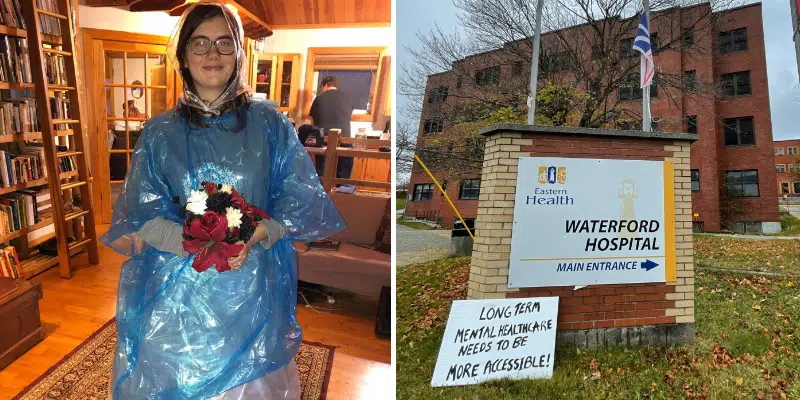 Mental Health Advocate to Hold Demonstration in Wedding Dress at Waterford Hospital