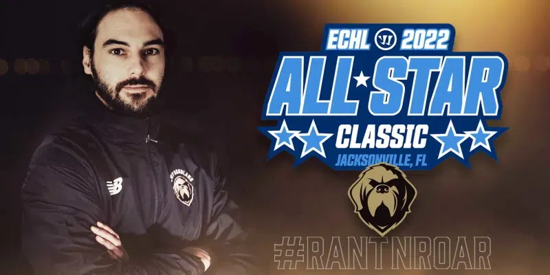 Growlers Coach Eric Wellwood Named ECHL All-Star Game Bench Boss