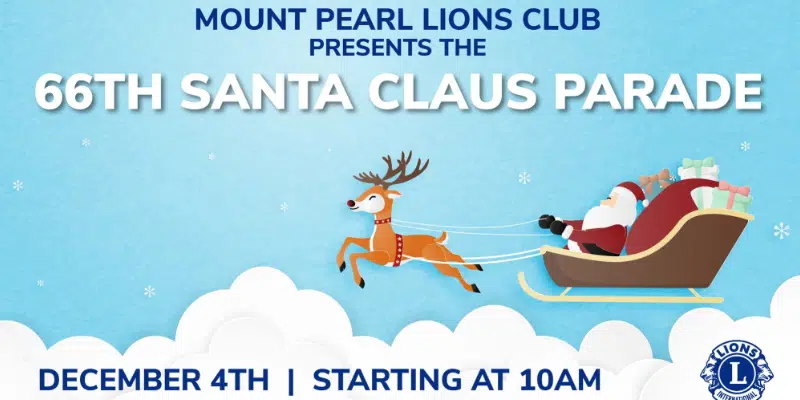Mount Pearl Holding Santa Claus Parade on Saturday