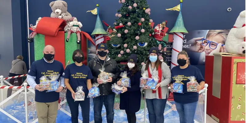 Family and Friends of RCMP Corporal Trevor O'Keefe Make Donation to Happy Tree in his Memory