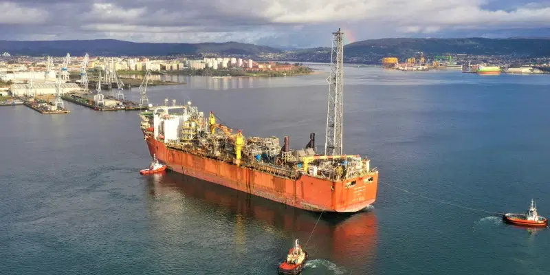 Terra Nova FPSO Arrives in Spain