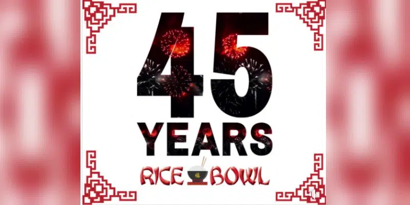 Rice Bowl Celebrates 45 Years in Business