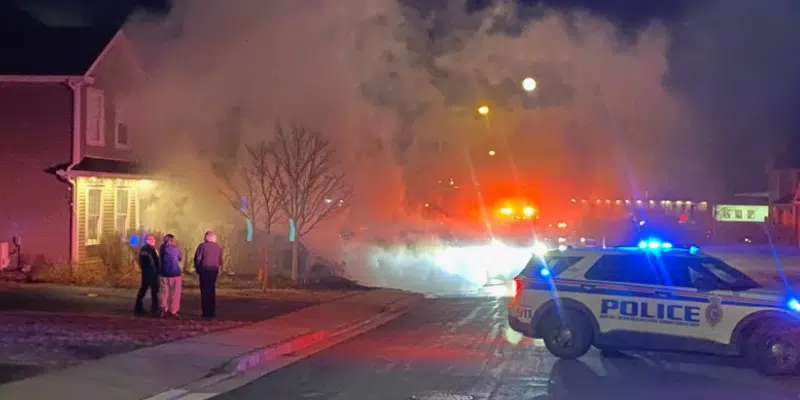 Late Night Vehicle Fire in Capital City's East End