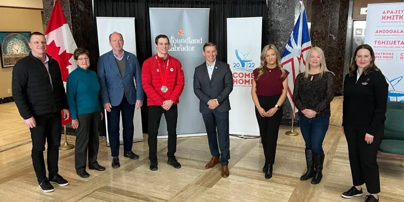 Paralympian Liam Hickey Receives Hero's Welcome at Confederation Building